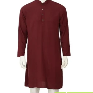 লাল এক কালার পাঞ্জাবি পাইকারি
